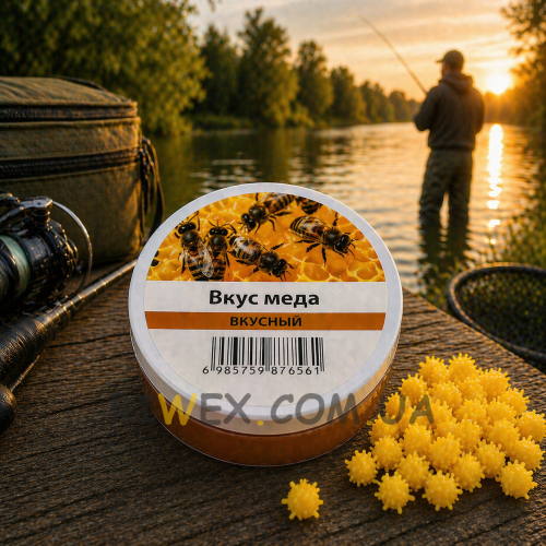 Рибальська поплавкова насадка приманка Power Float Bait 135 мм аромат Мед (988)