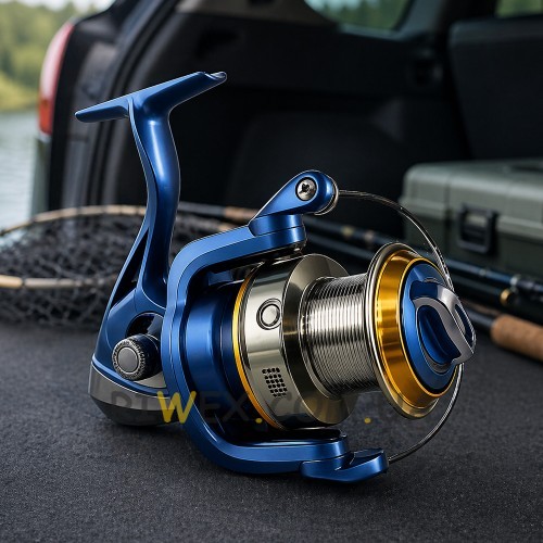 Безінерційна котушка Shark XV6000 BB10+1 4.9:1 фідерна корпова з великою лісомісткістю (SHRK/1507)