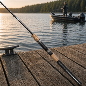 Вудлище спінінгове boyaBY AMBER IM-7 Graphite 270 см тест 5-25 г (4005-270) для риболовлі з берега та човна