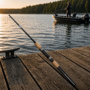 Удилище спиннинговое boyaBY AMBER IM-7 Graphite 240 см тест 5-25 г (4005-240) для рыбалки с берега и лодки Удилище спиннинговое boyaBY AMBER IM-7 Graphite 240 см тест 5-25 г (4005-240) для рыбалки с берега и лодки