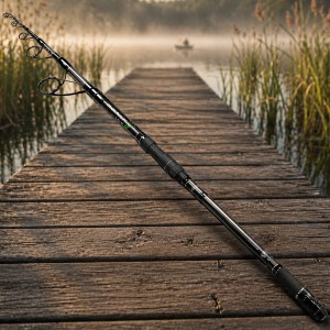 Карповий спінінг BoyaBY Crank 390 см 3.5LB карбон телескопічний для лову коропа та амура (988)