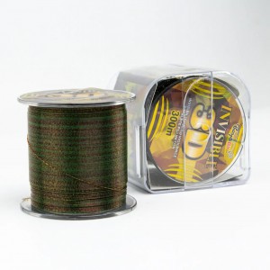 Рибальська волосінь Boya BY Invisible 3D 300 м 0.25 мм до 13 кг камуфляжна для коропового лову (988)