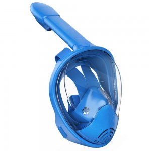 Панорамна дитяча маска для плавання POOL XS синя для моря та басейну, снорклінгу (ARSH/KAR106)