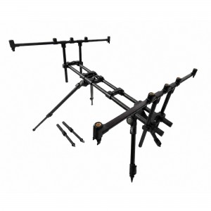 Підставка для 5 вудилищ телескопічний короповий род под з регулюванням висоти та довжини Род-Под RP-210 (988)