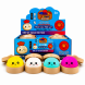 BUN Squishy Dumpling сквіш бао булочка / пельмень 5,5 см — м’яка іграшка-сквіші, фіджет для руккапсула-кошик «bamboo steamer» Випадковий колір (OX)