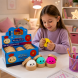 BUN Squishy Dumpling сквіш бао булочка / пельмень 5,5 см — м’яка іграшка-сквіші, фіджет для руккапсула-кошик «bamboo steamer» Випадковий колір (OX)