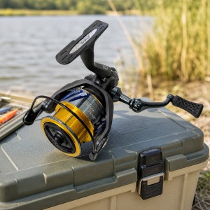 Котушка для риболовлі boyaBY XC4000S 5.2:1 BB6+1 180 г з плавним ходом універсальна (988)