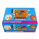Антистрес іграшка сквіш BUN Squishy Rainbow Mystery м'яка іграшка булочка пельмень 8.5 см випадковий колір (OX)