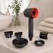 Фен-стайлер HAIR DRYER 5в1 з насадками та іонізацією 1600 Вт для укладки волосся, Червоний (X05/2870)