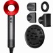 Фен-стайлер HAIR DRYER 5в1 з насадками та іонізацією 1600 Вт для укладки волосся, Червоний (X05/2870)