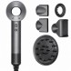 Фен-стайлер HAIR DRYER 5в1 з насадками та іонізацією 1600 Вт для укладки волосся, Сірий (X05/2870)