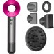 Фен-стайлер HAIR DRYER 5в1 з насадками та іонізацією 1600 Вт для укладки волосся, Рожевий (X05/2870)