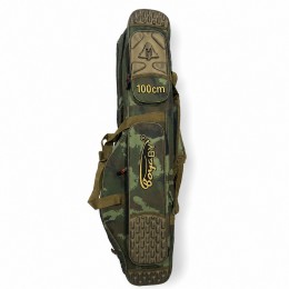 Полужесткий чехол BoyaBY HL Rod Bag 100 см для спиннингов и удилищ с двумя секциями, Лесной камуфляж(988)