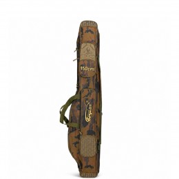 Рыбацкая сумка органайзер BoyaBY HL Rod Bag 150 см 3 отделение камуфляж лес осень (988)