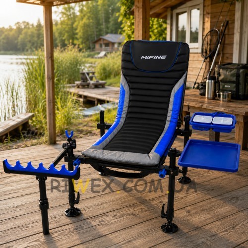 Профессиональное кресло фидерное MIFINE Folding Chair для рыбалки с телескопическими ножками (988/55090)