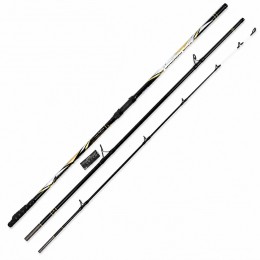 Удилище MIFINE Aurora Surf 4.2 м 100-200 г штекерное карбоновое с кольцами SIC черное (988/10614-420)