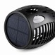 Уличный садовый фонарь Solar Flame LED 50 см с мерцающим эффектом живого пламени (4409/11021)