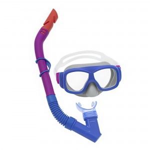 Набір для снорклінгу Bestway 24032 Hydro-Swim/Explora 2в1 — маска для плавання + трубка, дитячий 7+ Синій (AT) Набір для снорклінгу Bestway 24032 Hydro-Swim/Explora 2в1 — маска для плавання + трубка, дитячий 7+ Синій (AT)