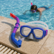 Набор для снорклинга Bestway 24032 Hydro-Swim/Explora 2в1 — маска для плавания + трубка, детский 7+ Синий (AT) Набор для снорклинга Bestway 24032 Hydro-Swim/Explora 2в1 — маска для плавания + трубка, детский 7+ Синий (AT)