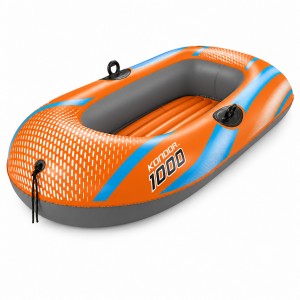 Легкий надувний човен Bestway 61136 ПВХ для озера басейну та літнього відпочинку  (AT)