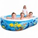 Басейн дитячий надувний Bestway 54118 Дари Океану 262x157x46 см 544 л для дачі та відпочинку (AT)