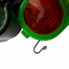 Рибальський сигналізатор клювання HBL-04X зелений LED індикатор для вудлища нічної риболовлі (988)