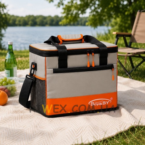 Рыболовная сумка-холодильник BoyaBY Insulated Case M 32 л для прикормки напитков и продуктов (988)