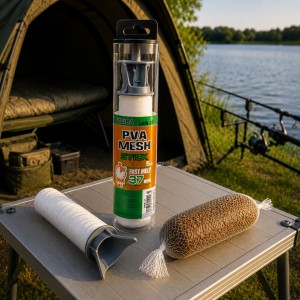 ПВА система Weida PVA Mesh Stick SRW-37 37 мм 5 м растворная сетка для стиков карп фидер (5650) ПВА система Weida PVA Mesh Stick SRW-37 37 мм 5 м растворная сетка для стиков карп фидер (5650)