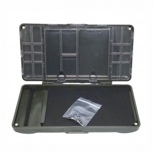 Органайзер для карпових монтажів Carp fishing box HZ-01 коробка для снастей та повідців двостороння (5650)