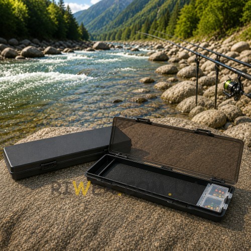 Органайзер для карповых монтажов Carp fishing box HZ-05 двухсторонняя коробка для снастей и поводков (5650)