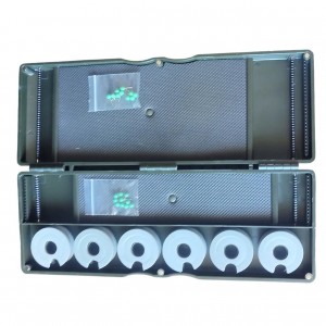 Органайзер для карповых монтажов Carp fishing box HZ-07 двухсторонняя коробка для снастей и поводков (5650)
