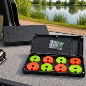 Органайзер для карповых монтажов Carp fishing box HZ-09 двухсторонняя коробка для снастей и поводков (5650)