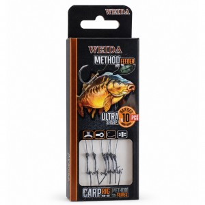 Готовые поводки для карповой рыбалки комплект 6в1 Weida Method Feeder QZ-14, размер 10 (5650) Готовые поводки для карповой рыбалки комплект 6в1 Weida Method Feeder QZ-14, размер 10 (5650)