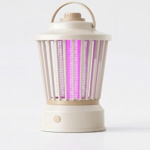 Безшумний знищувач комах LED лампа нічник підвісна настільна акумуляторна M12 Aladdin USB (X40/33749)