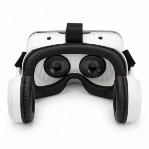 VR гарнітура JBV15 для смартфонів 4.7-6.2", окуляри віртуальної реальності з пультом і лінзами 42 мм (X26)