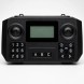 Прикормочний кораблик для риболовлі D80 GPS швидкість до 30 км/год 1 бункер 500м керування 38000mAh, чорний(SF)