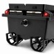 Прикормочний кораблик для риболовлі D80 GPS швидкість до 30 км/год 1 бункер 500м керування 60000mAh, чорний(SF)