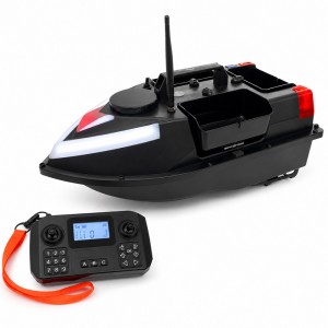 Прикормочний кораблик ZV6 GPS 12000 mAh 7.4V на радіокеруванні для завезення підгодовування, чорний (КР) Прикормочний кораблик ZV6 GPS 12000 mAh 7.4V на радіокеруванні для завезення підгодовування, чорний (КР)