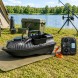 Прикормочний кораблик V18 GPS на радіокеруванні для риболовлі 12000mAh 7.4V чорний карбон для снастей(КР) Прикормочний кораблик V18 GPS на радіокеруванні для риболовлі 12000mAh 7.4V чорний карбон для снастей(КР)