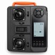 Прикормочний кораблик V18 GPS на радіокеруванні для риболовлі 12000mAh 7.4V чорний карбон для снастей(КР)