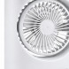 Настільний вентилятор 3в1 Double-ended Spray Fan подвійний акумуляторний зі зволоженням, LED, USB, пультом (AX)