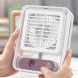 Портативний вентилятор зі зволожувачем повітря USB LED-нічник акумулятор 1500 мА·год 4.5W, Білий (AMN)