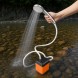 Душ туристичний похідний акумуляторний 7500 mAh з дисплеєм температури, насосом, 6 режимів, USB, 3 л/хв (AMN)