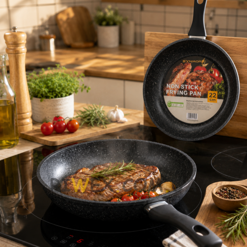 Кухонна сковорідка з крапчастим антипригарним покриттям Non Stick Frying Pan 22 см