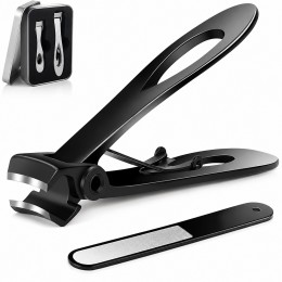 Кусачки для нігтів 2PCS Nail Clipper AND ES-02A манікюрний набір з пилкою та футляром для рук і ніг (X05/5747)