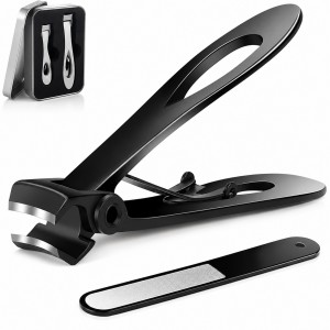 Кусачки для нігтів 2PCS Nail Clipper AND ES-02A манікюрний набір з пилкою та футляром для рук і ніг (X05/5747)