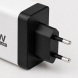 Мережевий зарядний пристрій 26X188 120W на 6 USB-портів USB-C та USB-A для смартфонів і ноутбуків, Білий  (509/5083)