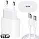 Адаптер живлення USB-C 35W з кабелем Type-C to Type-C, мережевий зарядний пристрій EU, 26X-199 (509/5086)