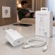 Адаптер живлення USB-C 35W з кабелем Type-C to Type-C, мережевий зарядний пристрій EU, 26X-199 (509/5086)