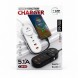 Универсальное зарядное устройство 26X-201 5,1 A беспроводная зарядка, 2 USB и 2 Type-C для гаджетов, Белый (509/5088)
